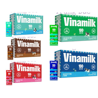 Thùng Sữa Tươi Vinamilk 100% 180ml ĐỦ LOẠI 