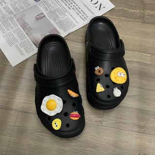 Dép Sục EVA Nam Nữ MS01 _ Chống Trượt, Không Mùi, Nhẹ Êm, Dép Lỗ Thoáng Khí _ Tặng kèm 10-12 charm