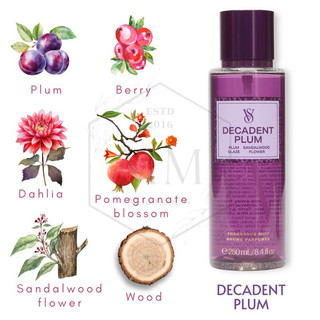 Moomoocos - BST Wild Muse Xịt thơm toàn thân Victoria’s Secret Body Mist fullsize 250ml Sultry Petal Vanilla Rebel