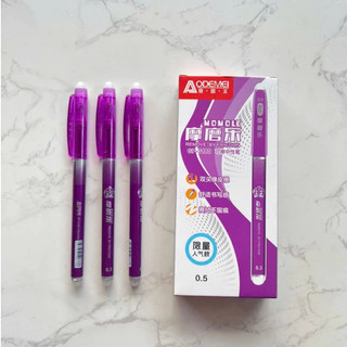 Bút Gel Xóa Được MÃ 3180 Nắp Aodemei 2 Đầu Xóa Ngòi 0.5mm