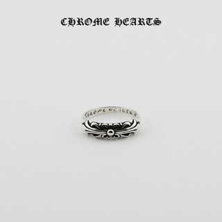  Nhẫn Đúc Chrome Heart collection 5 thép cao cấp mạ bạc S925 CL-05 không rỉ họa tiết thánh giá 