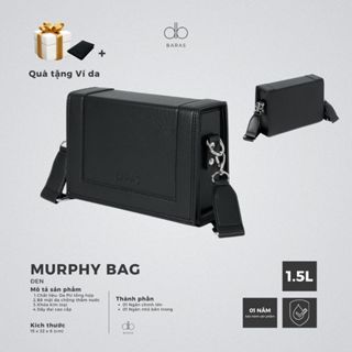 Túi đeo chéo hộp MURPHY BAG - BARAS VIETNAM - Túi đeo chéo thời trang nam