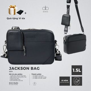 Túi đeo chéo da nam - Jackson Bag - BARAS VIETNAM - Túi đeo chéo thời trang
