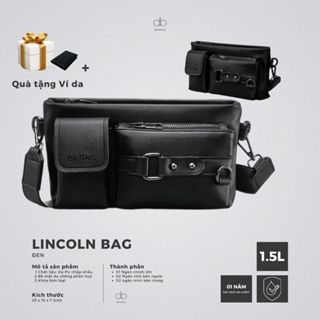  Túi đeo chéo nam LINCOLN BAG - BARAS - Túi da nam thời trang 