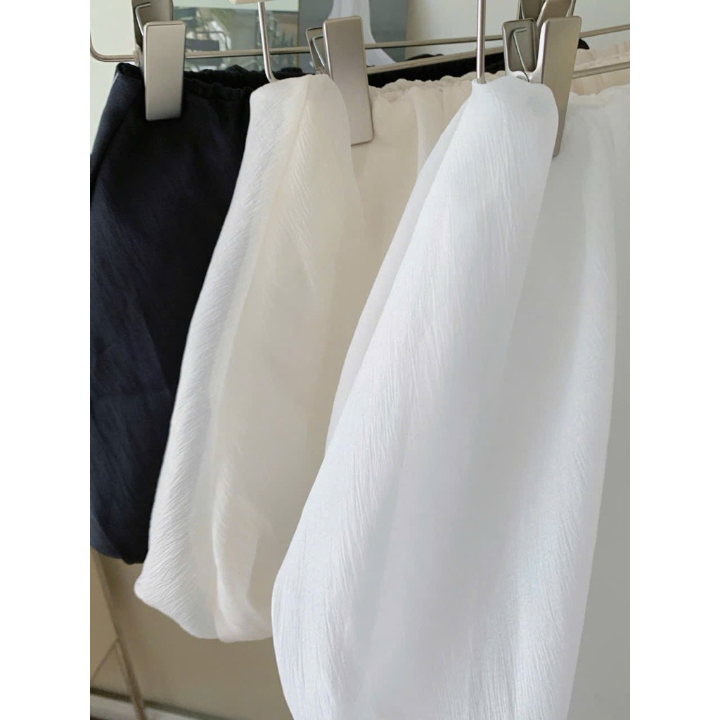 Chân váy bí ngắn có quần bảo hộ chất voan tơ hàn bông xoè mềm mướt - Joella Skirt | BigBuy360 - bigbuy360.vn