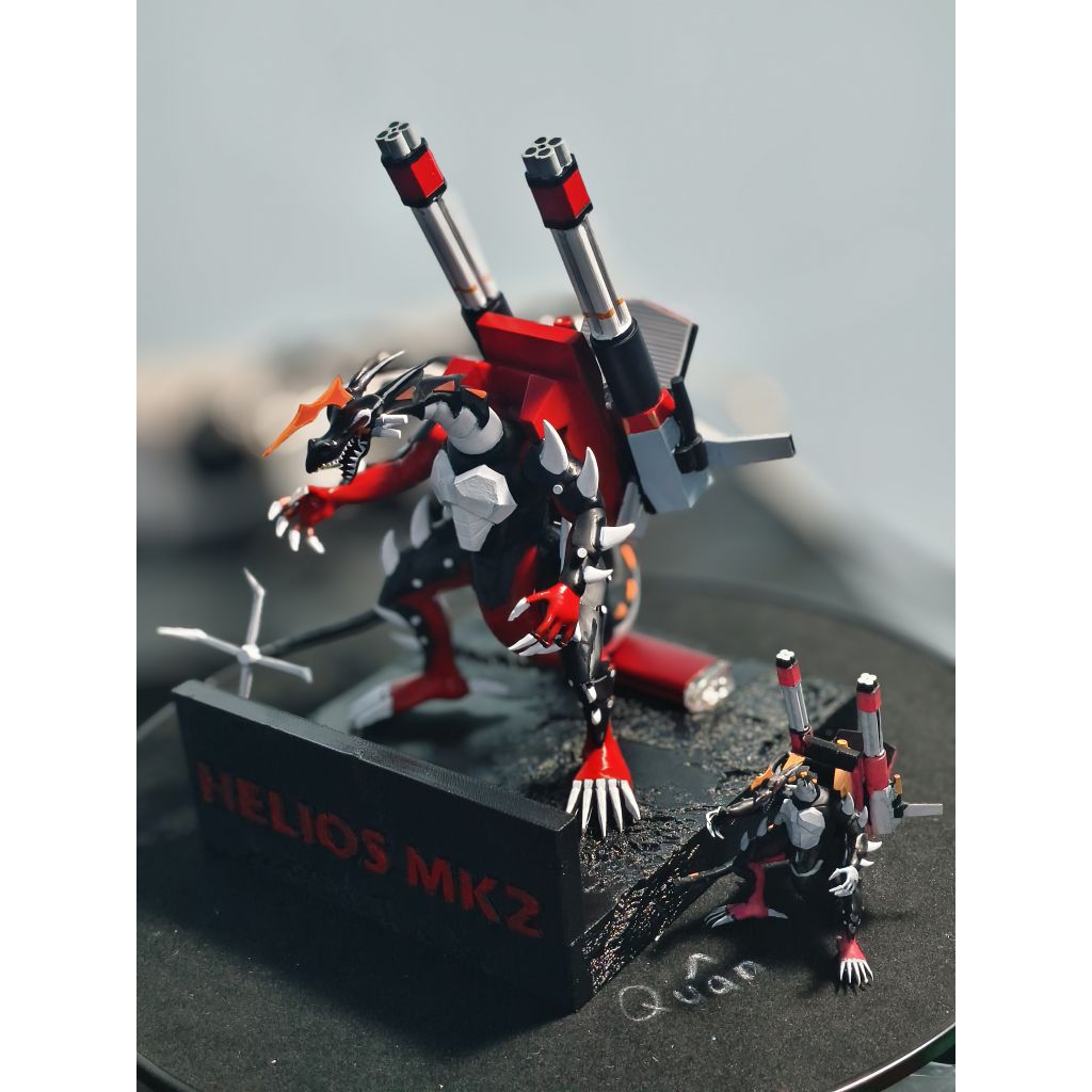 mô Hình bakugan Helios mk 2