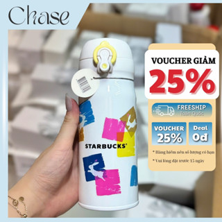  Ly Giữ Nhiệt Starbucks Inox 316 Cao Cấp Có Nắp Đậy Giữ Nhiệt 8 giờ liên tục Dung tích 300ML Hàng Loại 1 