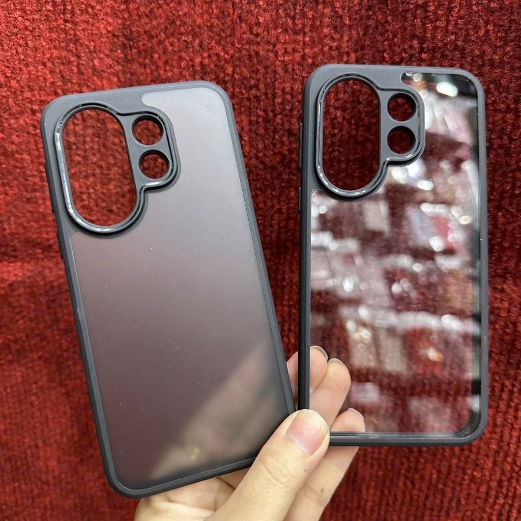 [ Ảnh thật ] Case ốp lưng Vivo S30 pro / S30 pro mini viền dẻo đen lưng nhám mờ trong suốt ôm máy bả