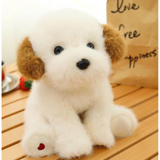  Gấu Bông Chó Poodle Lông Tơ Cao Cấp Thú Nhồi Bông Chó Trắng Nhiều Tư Thế Đồ Chơi Quà Tặng Sang Trọng 