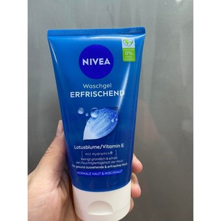 Mẫu mới Sữa rửa mặt Nivea 150ml- hàng Đức