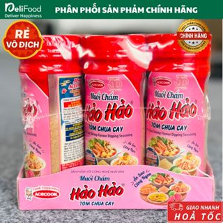 Muối Chấm Hảo Hảo Vị Tôm Chua Cay – Lọ 120g | Chính Hãng Acecook | Vị chua cay đậm đà, ăn là ghiền