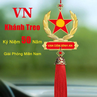 Khánh treo xe ô tô Vạn Dặm Bình An, khánh treo trang trí ô tô mang lại bình an và may mắn