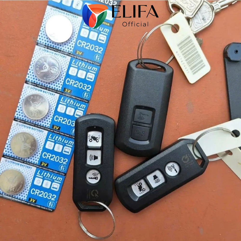 Pin CR2032 – Vỉ 5 Viên, Dùng Cho Máy Tính & Chìa Khóa Smartkey Honda (SH, Vision, Lead, Air Blade)