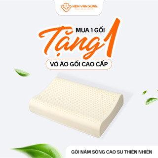  Gối Nằm Sóng Cao Su Thiên Nhiên Vạn Xuân Êm Ái Đưa Bạn Vào Giấc Ngủ Ngon 