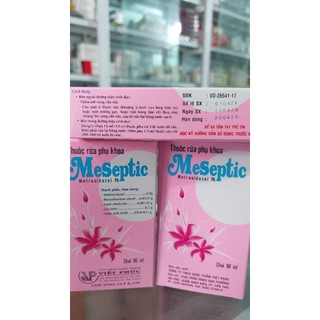 [Che tên SP] Dung dịch vệ sinh Meseptic lọ 90ml