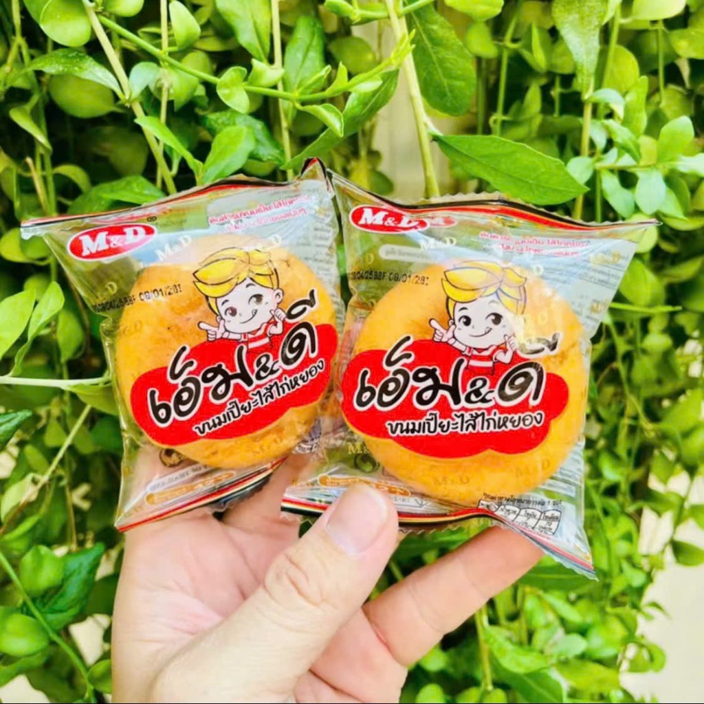 [COMBO 6 CÁI] BÁNH CHÀ BÔNG GÀ JAMBON TRỨNG MUỐI THÁI LAN