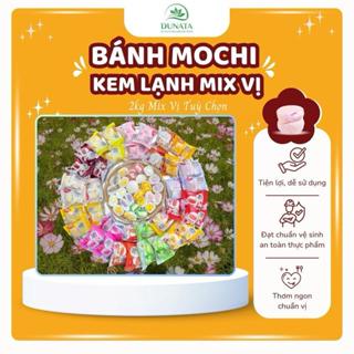  Bánh Mochi Kem Lạnh 9 Vị  Khoai Môn Đậu Nành Sầu Riêng Đào Bơ Xoài Dừa Socola Chuối  