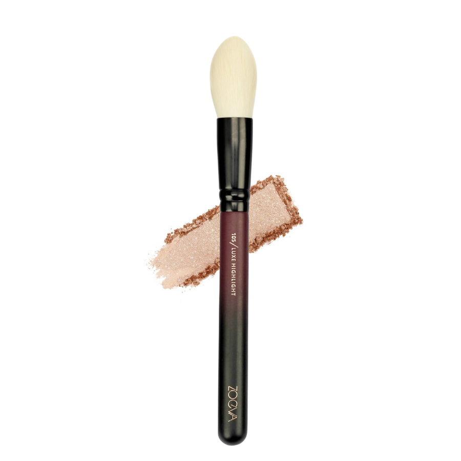 Cọ Má Hồng Nhỏ Và Highlight ZOEVA Zoeva Opulence Luxe Highlight Brush 105