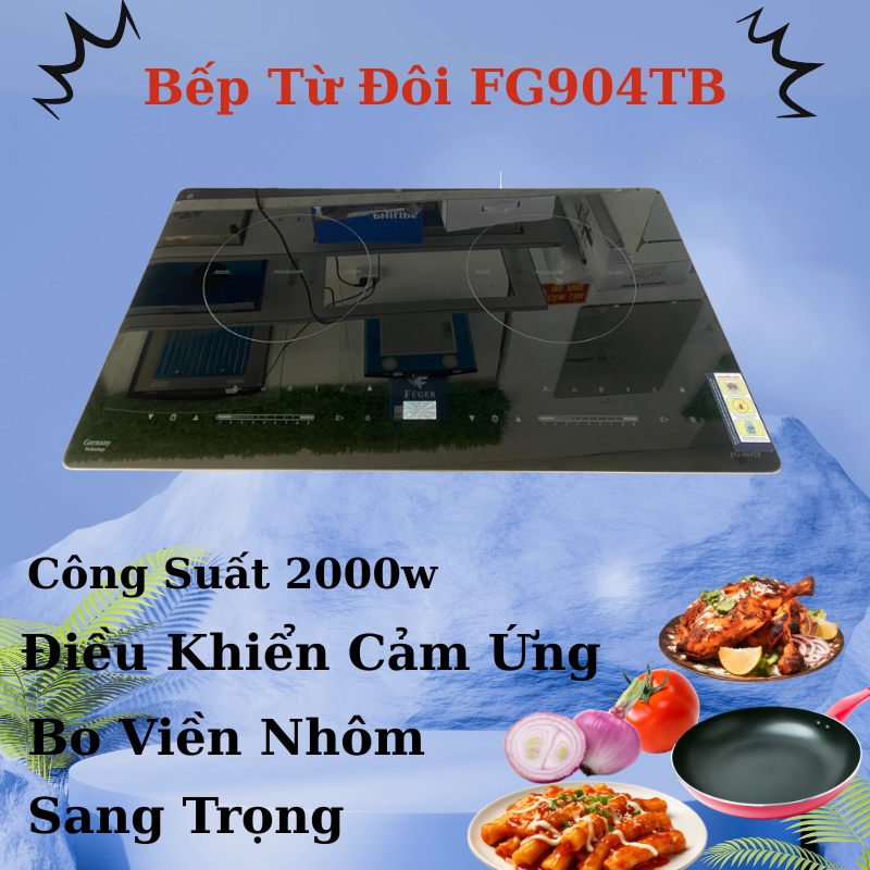 Bếp Từ Đôi I Bếp Từ Đôi FuGer FG904