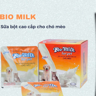 Sữa Bột Bio Milk Túi 100g  Cho Chó Mèo Dinh Dưỡng Hoàn Hảo Cho Thú Cưng.