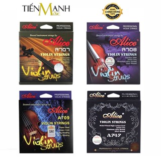 [Chính Hãng] Dây Đàn Violin, Violon, Vi-ô-lông Strings Alice A707, A708, A709, A747