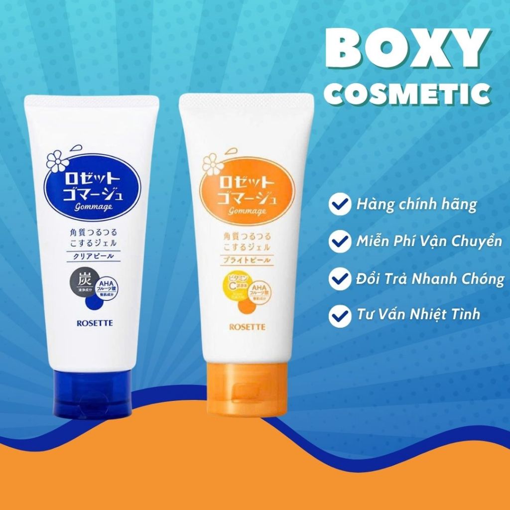 Tẩy Tế Bào Chết Nhật Rosette 120g