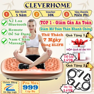 Máy rung lắc toàn thân 999 cấp, máy tập thể dục chính hãng giảm cân giảm mỡ cho phụ nữ sau sinh