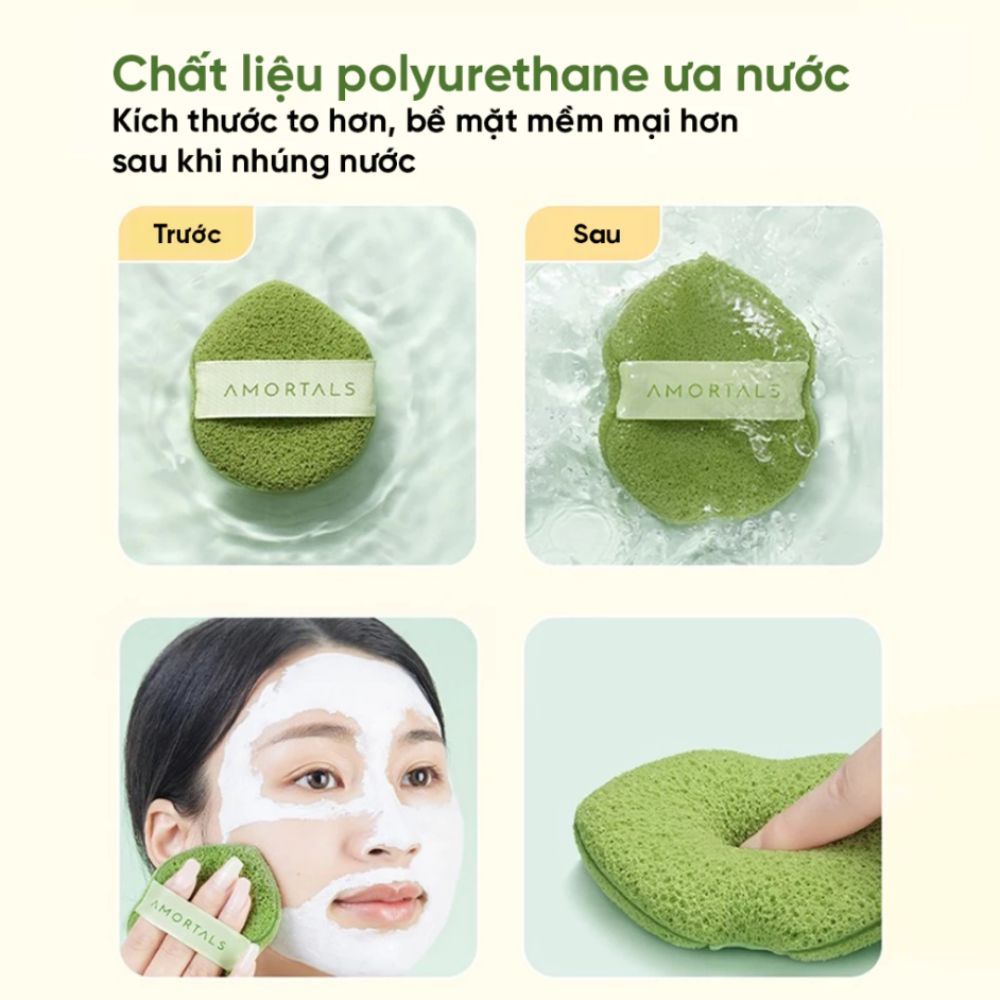 Ảnh 6 của Bọt rửa mặt AMORTALS Làm Sạch Sâu Bụi Bẩn Và Bã Nhờn Dịu Nhẹ Phù Hợp Cả Da Nhạy Cảm