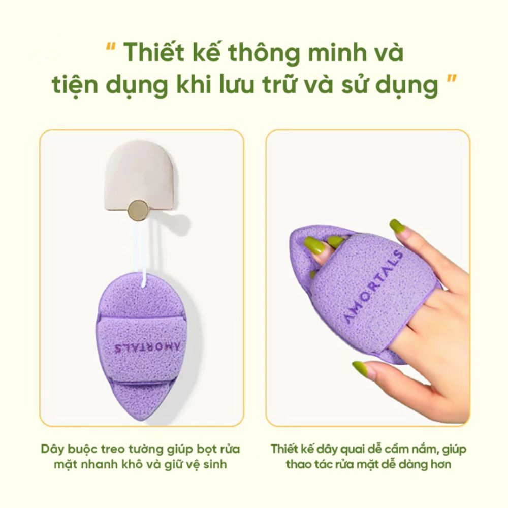Ảnh 4 của Bọt rửa mặt AMORTALS Làm Sạch Sâu Bụi Bẩn Và Bã Nhờn Dịu Nhẹ Phù Hợp Cả Da Nhạy Cảm