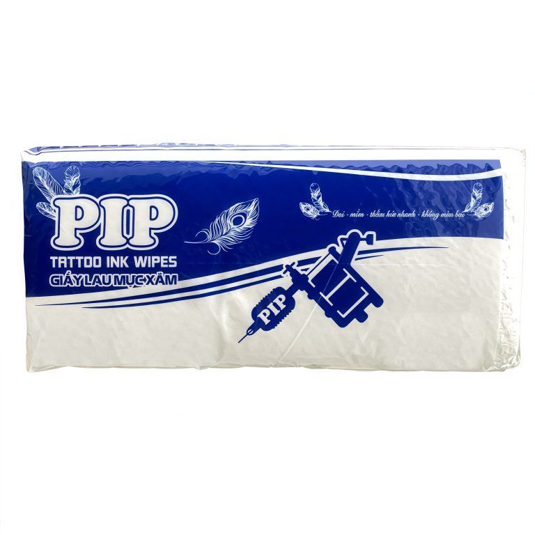 Giấy lau xăm PIP.