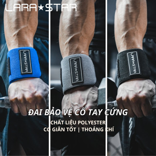 Đai Quấn Bảo Vệ Cổ Tay Tập Gym LARA STAR LS0622 | Giảm Chấn Thương, Chất Liệu Đàn Hồi, Chắc Chắn