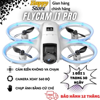 Flycam I1 drone giá rẻ, nhỏ gọn, camera 4K, FPV cao cấp, dễ điều khiển cho người mới, Plycam