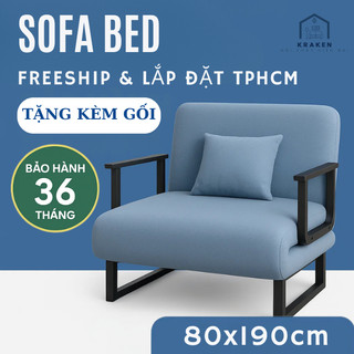   TẶNG GỐI  Giường ghế sofa gấp gọn tiện lợi giường sofa nằm đọc sách nghỉ ngơi thư giãn tại văn phòng nhà riêng 