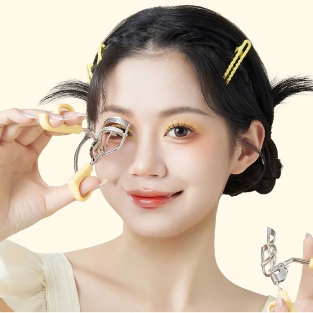 Ảnh 2 của Bấm Mi AMORTALS Dụng Cụ Uốn Cong Lông Mi , Giữ Nếp Lâu Dài, đầu đệm siêu mềm