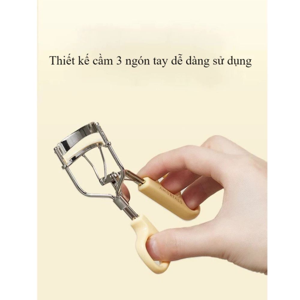 Ảnh 6 của Bấm Mi AMORTALS Dụng Cụ Uốn Cong Lông Mi , Giữ Nếp Lâu Dài, đầu đệm siêu mềm