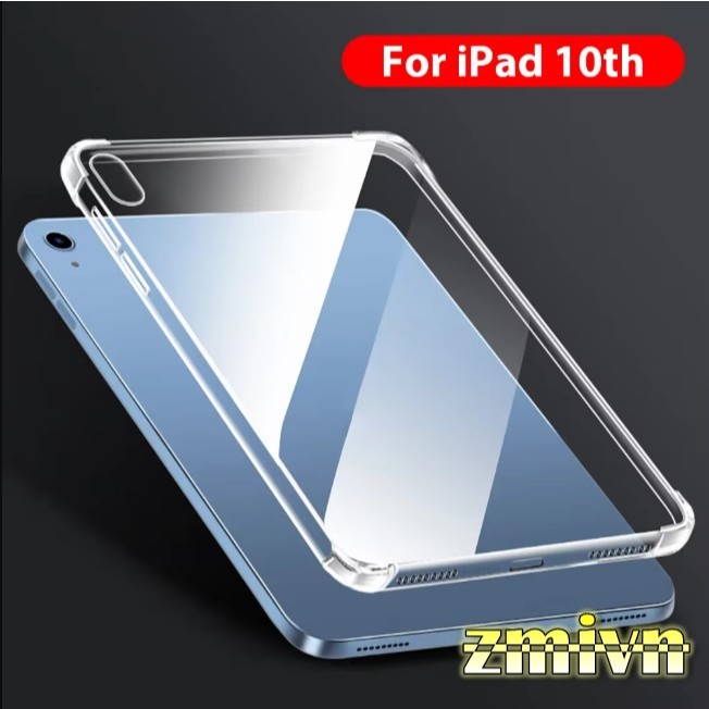 Ốp lưng mềm bảo vệ bằng TPU silicon cho iPad 10th 10.9 2022 / Gen 11 2025 / 11th