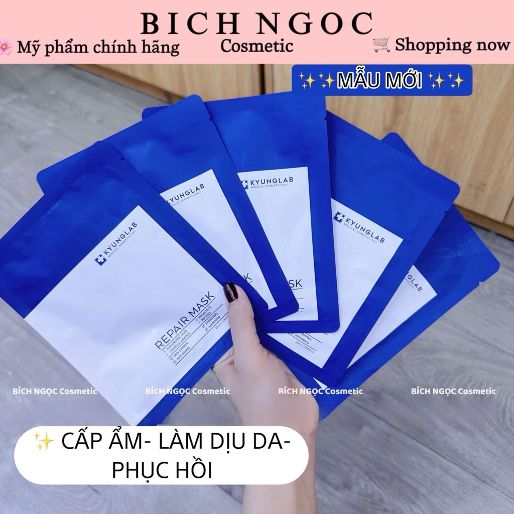 Combo 10 miếng mặt nạ PDRN KyungLab mẫu mới