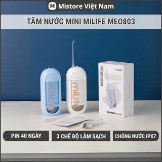  Tăm nước mini miLife MEO803 với 3 chế độ chống nước IPX7 