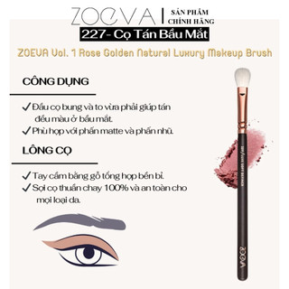 Cọ Trang Điểm Tán Bầu Mắt ZOEVA 227 Eyeshadow Blender Brush