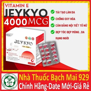 Viên uống Vitamin E đỏ 4000 JEYKYO hộp 100 viên