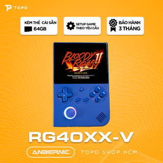  Anbernic RG40XX V - Máy chơi game Cài sẵn HĐH MuOS 2025 và kho Game Java Game Port chọn lọc 