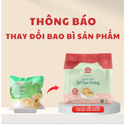 Đế Bánh Tart Trứng Nhất Hương