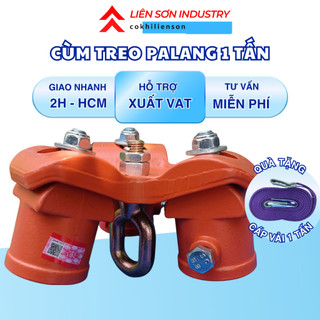  Giá móc pa lăng xích kéo tay 1 tấn cùm treo pa lăng 1 tấn Không bao gồm 3 thanh sắt và palang  