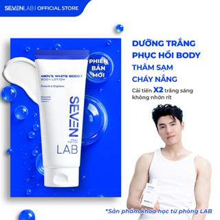 Sữa dưỡng thể trắng da nam giới SEVENLAB 250gram không nhờn dính, mờ thâm, đều màu da vượt trội
