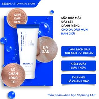 Sữa rửa mặt ngừa mụn nam giới SEVENLAB 100gr giúp sáng da, làm sạch dầu nhờn, sạch lỗ chân lông