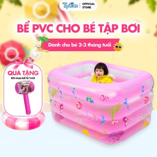  Bể Bơi Phao 4 Tầng Cho Bé 1-5 Tuổi - Hồ Bơi Trẻ Em Cao Cấp Thiết Kế An Toàn 