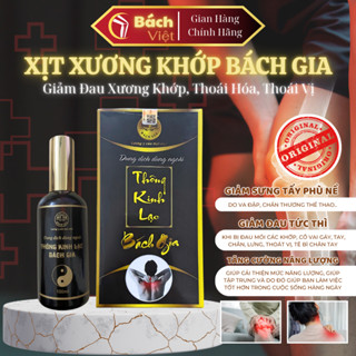 Xịt Xương Khớp Thông Kinh Lạc - Giúp Làm Giảm Đau Xương Khớp, Bong Cơ, Bong Gân, Đau Cơ & Mỏi Gối