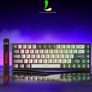  Bàn Phím Cơ Gaming AULA Win68 HE Pro - Bàn Phím Gaming Có Dây Với 68 Phím Cơ Ấn Tượng 