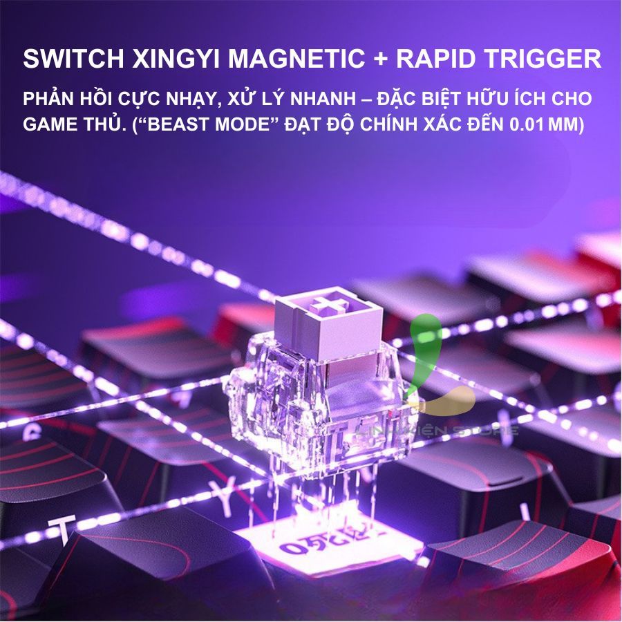 Bàn Phím Cơ Gaming AULA Win68 HE Pro - Bàn Phím Gaming Có Dây Với 68 Phím Cơ Ấn Tượng | BigBuy360 - bigbuy360.vn