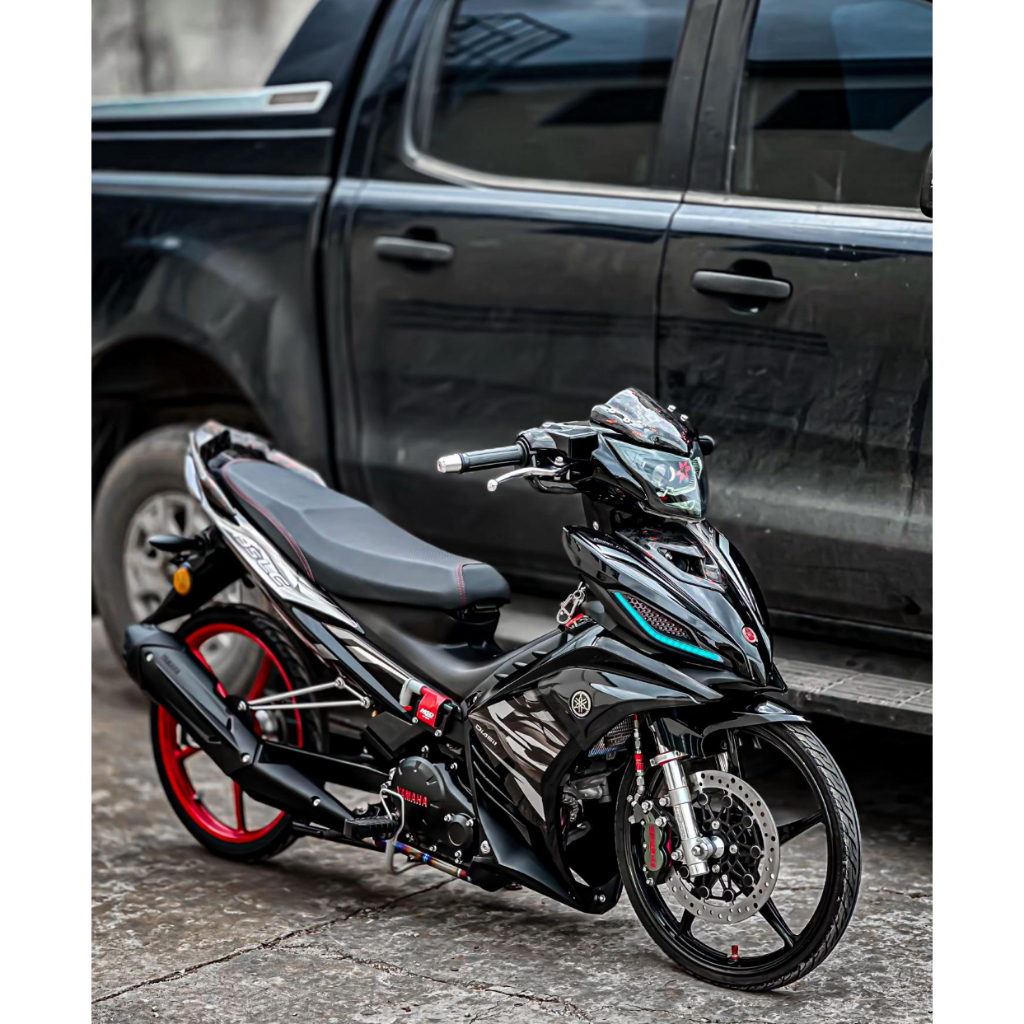 DÀN ÁO EXCITER 135 ĐEN BÓNG MẪU TEM LC V7
